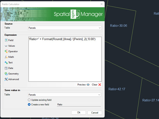 Calculadora de campos em AutoCAD<span style='font-size: 1rem'> - <a href='fields-calculator/' class='app_color_link'>Mais informações ></span>
