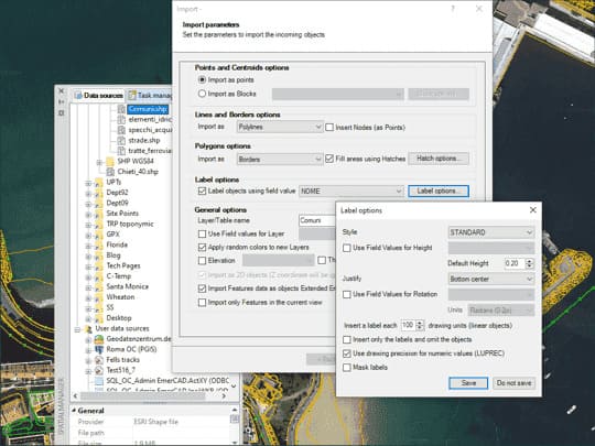 Importação de dados espaciais para AutoCAD<span style='font-size: 1rem'> - <a href='import-spatial-data/' class='app_color_link'>Mais informações ></span>