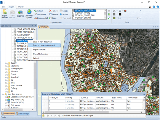 Read and write spatial data