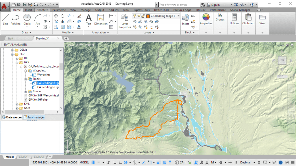 Spatial Manager new Background Maps