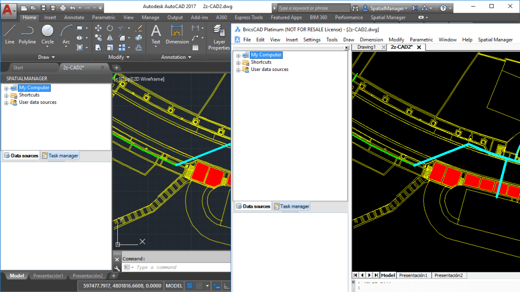 CAD-CIVIL Drawing in AutoCAD-BricsCAD