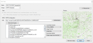 Spatial Manager - New WMS/WMTS User Maps
