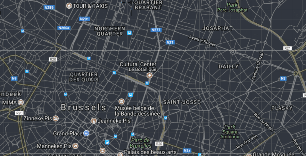 Spatial Manager Transparent Maps (Google Maps-Road only sample)