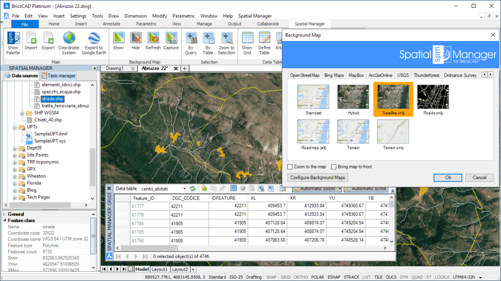 'Spatial Manager for BricsCAD' 19 compatible