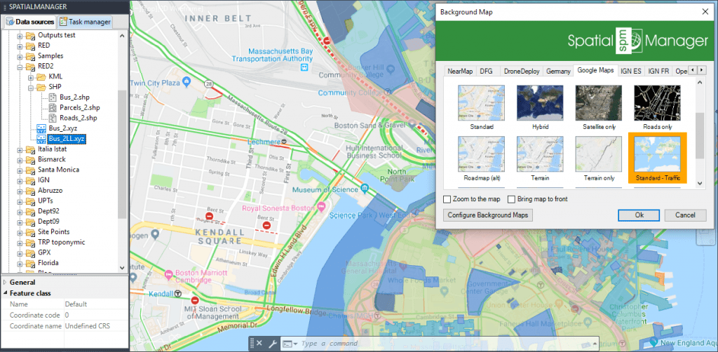 Google Maps Standard + Traffic