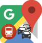 Traffic and transit in Google Maps