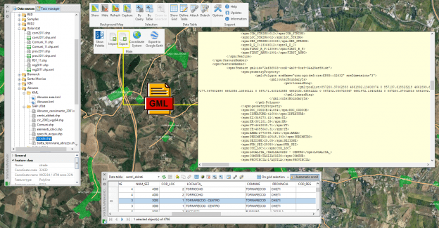 New write functionality for GML export - Blog