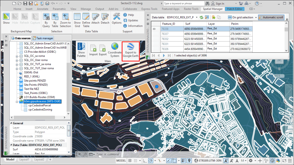 Two ways to bring your drawings or maps to Google Earth