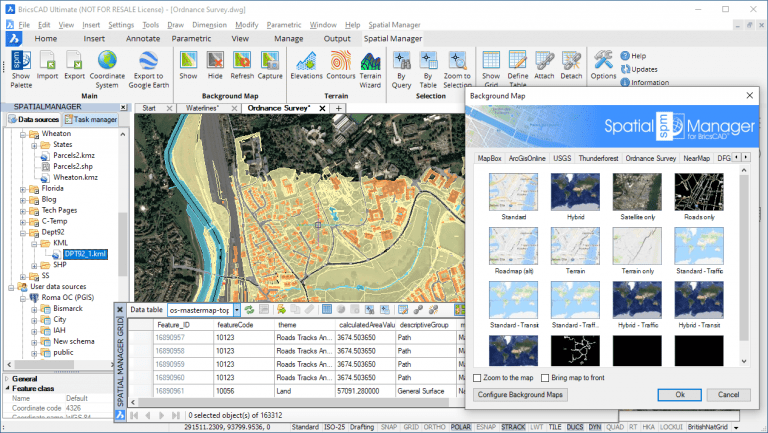 'Spatial Manager for BricsCAD' 20 compatible