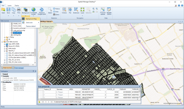 “Light” Bing map