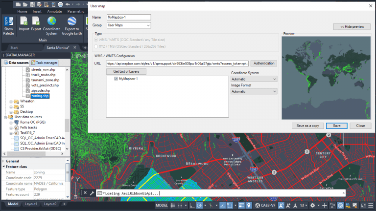 Setting up customized Mapbox maps in ‘Spatial Manager’ as User Background Maps
