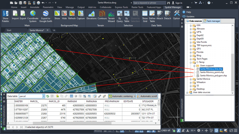 New exporting Shapefile Multi-class feature in 'Spatial Manager'