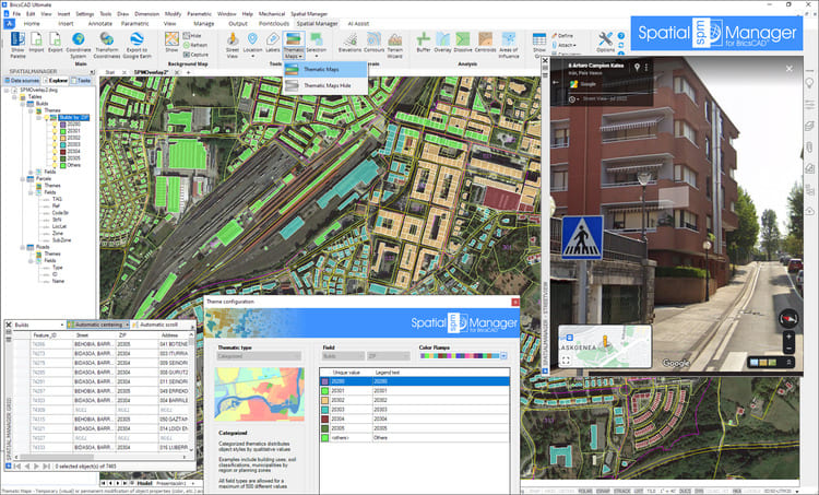 BricsCAD 23 and the new ‘Spatial Manager’ v.8.1