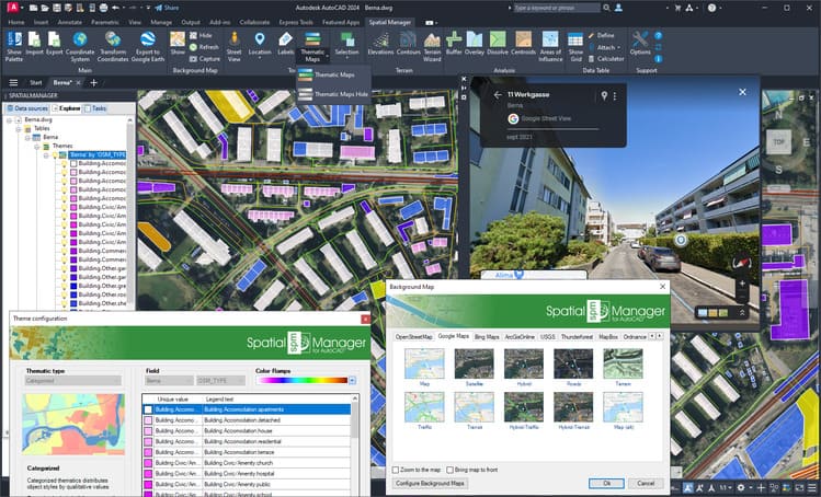 AutoCAD 2024 & Spatial Manager 8.3.1