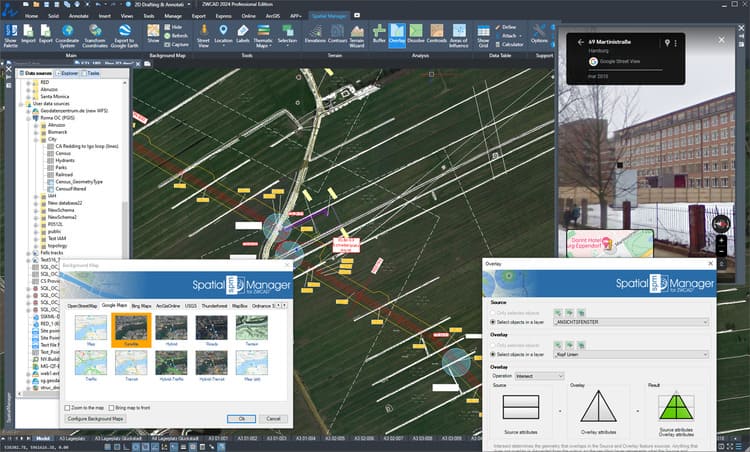 ZWCAD 2024 SP1 and ‘Spatial Manager’ v.8.6