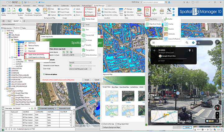 ‘Spatial Manager’ version 10 screenshot