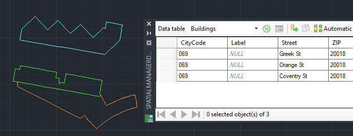 Polygons union and attached data