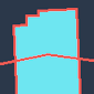 Create polygons from segments