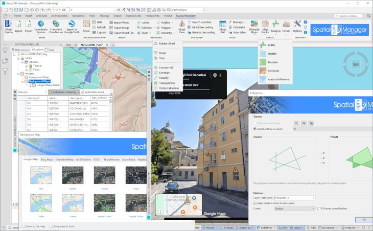 BricsCAD 27 and the new ‘Spatial Manager’ v.10.7