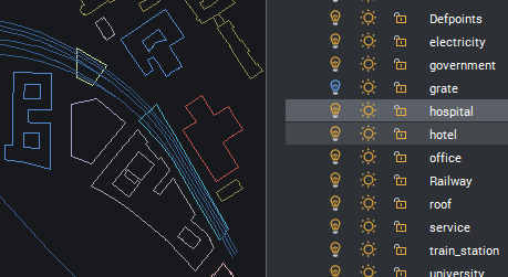 OpenStreetMap data in BricsCAD (Click to enlarge) OpenStreetMap data in BricsCAD