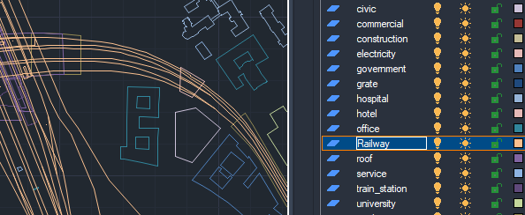 OpenStreetMap data in GstarCAD
