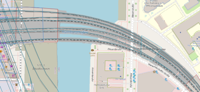 OpenStreetMap map in ZWCAD